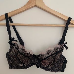 Agent Provocateur balconette lace bra 32B XS
